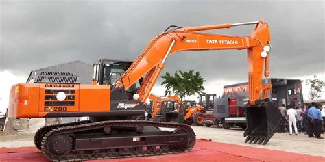 tata hitachi excavators